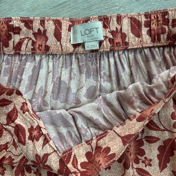 LOFT OUTLET Maxi Tiered Skirt XS - Picture 2 of 3